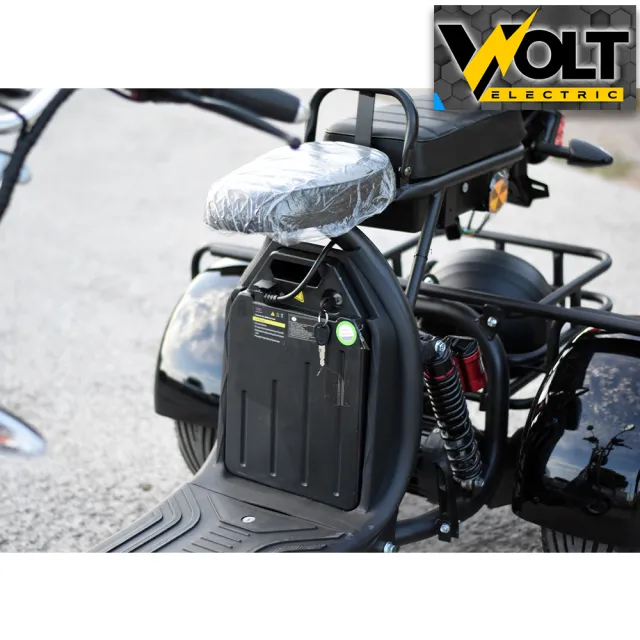 View 5 of Електрическа триколка VOLT ELECTRIC HARLEY 3000W DARK