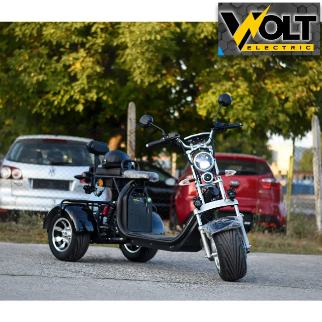 View 8 of Електрическа триколка VOLT ELECTRIC HARLEY 3000W DARK