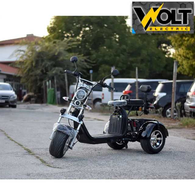 View 10 of Електрическа триколка VOLT ELECTRIC HARLEY 3000W DARK