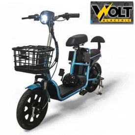 Електрически скутер с двойна седалка Volt Electric J-ONE BLUE 500W/48V без регистрация Електрически скутер с двойна седалка Volt Electric J-ONE BLUE 500W/48V без регистрация