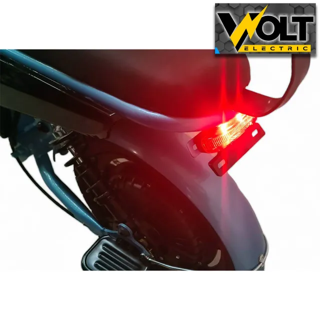 View 4 of Електрически скутер с двойна седалка Volt Electric J-ONE BLUE 500W/48V без регистрация