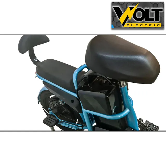 View 6 of Електрически скутер с двойна седалка Volt Electric J-ONE BLUE 500W/48V без регистрация