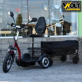 Електрическа триколка BULLMAX H1 със задно предаване, два електродвигателя 2x500W, 48V, с опция за ремарке Електрическа триколка BULLMAX H1 със задно предаване, два електродвигателя 2x500W, 48V, с опция за ремарке