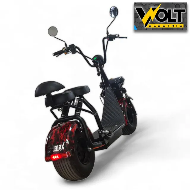 View 2 of Електрически скутер BullMaX HARLEY PREMIUM S модел с двойна седалка