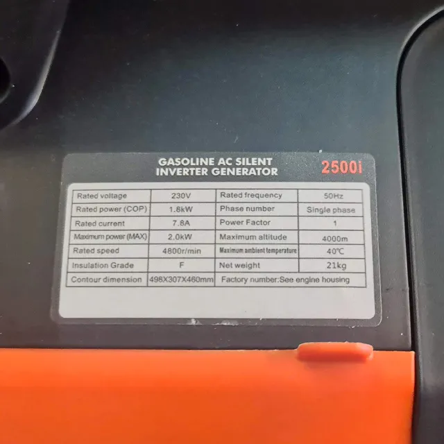 View 5 of Инверторен бензинов обезшумен генератор за ток Bullmax 2500i 2000W