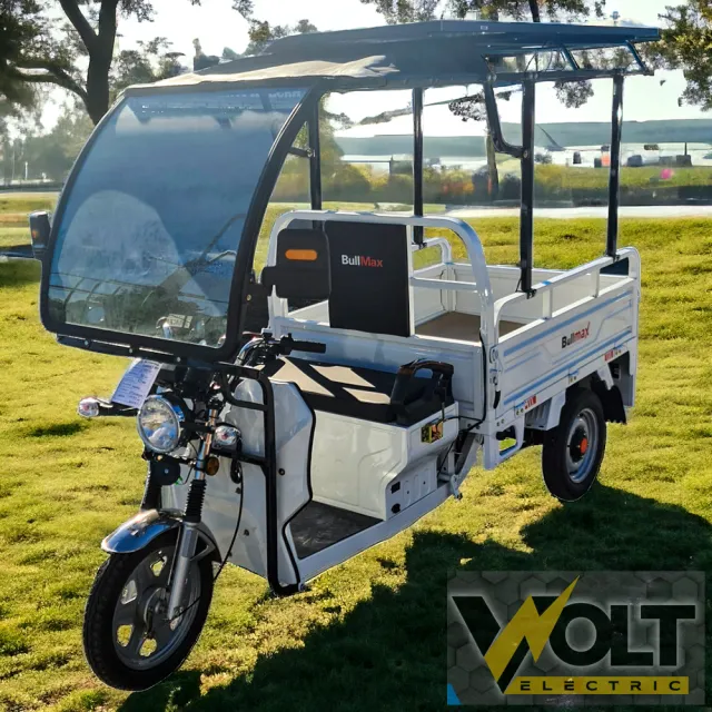 View 7 of Селскостопанска CARGO товарна триколка 600кг. VOLT ELECTRIC BULLMAX S-800 с документи за регистрация