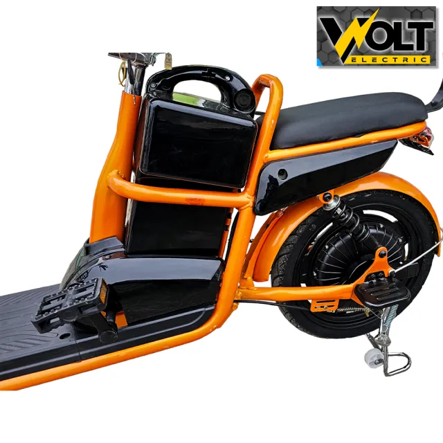 View 5 of Електрически скутер с педали Volt Electric J-ONE ORANGE, 500W, 48V, без регистрация
