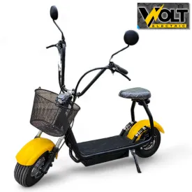 Електрически скутер City Harley 1200W, 48V, YELLOW Електрически скутер City Harley 1200W, 48V, YELLOW