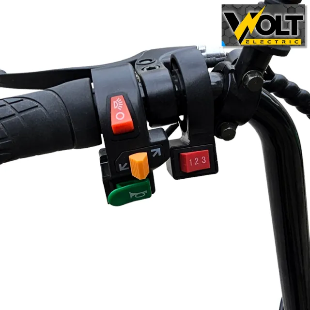 View 9 of Електрически скутер City Harley 1200W, 48V, YELLOW