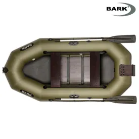 Надуваема лодка BARK B-260ND, двуместна гребна лодка с оребрено дъно и транцева дъска Надуваема лодка BARK B-260ND, двуместна гребна лодка с оребрено дъно и транцева дъска