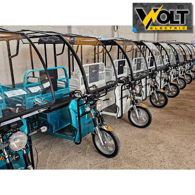 View 9 of Селскостопанска CARGO товарна триколка 600кг. VOLT ELECTRIC BULLMAX S-800 с документи за регистрация