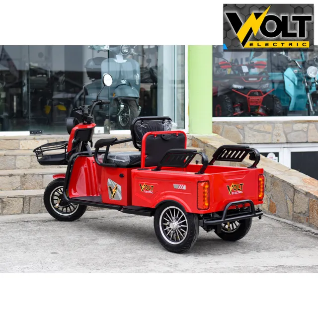 View 7 of Двуместна CARGO електрическа триколка VOLT Electric A10, 1500W