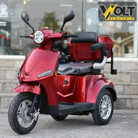 Електрическа триколка VOLT ELECTRIC FM1 RED, LED, 1500W, магнитна спирачка, рекуперация Електрическа триколка VOLT ELECTRIC FM1 RED, LED, 1500W, магнитна спирачка, рекуперация