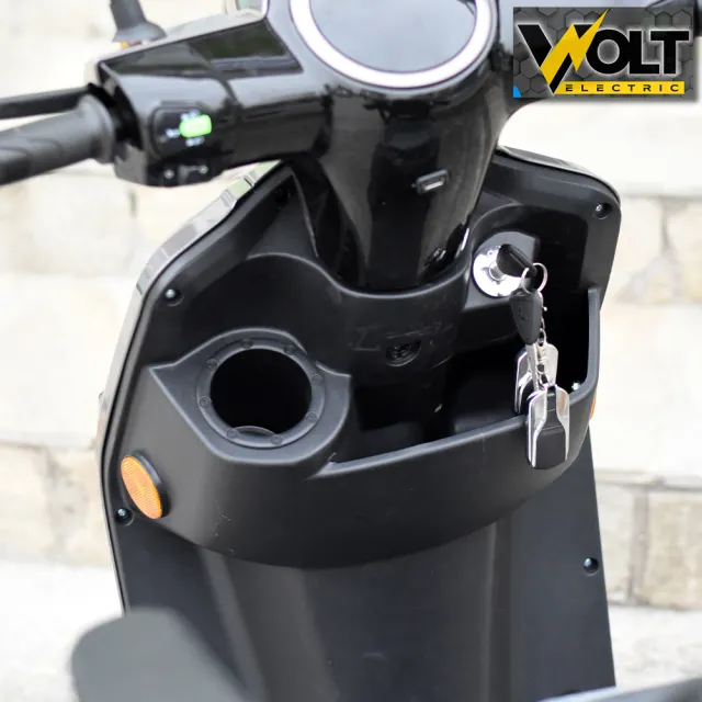 View 6 of Електрическа триколка VOLT ELECTRIC FM1 GRAY, LED, 1500W, магнитна спирачка, рекуперация