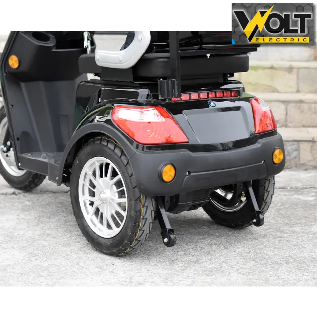 View 4 of Електрическа триколка VOLT ELECTRIC FM1 BLACK, LED, 1500W, магнитна спирачка, рекуперация