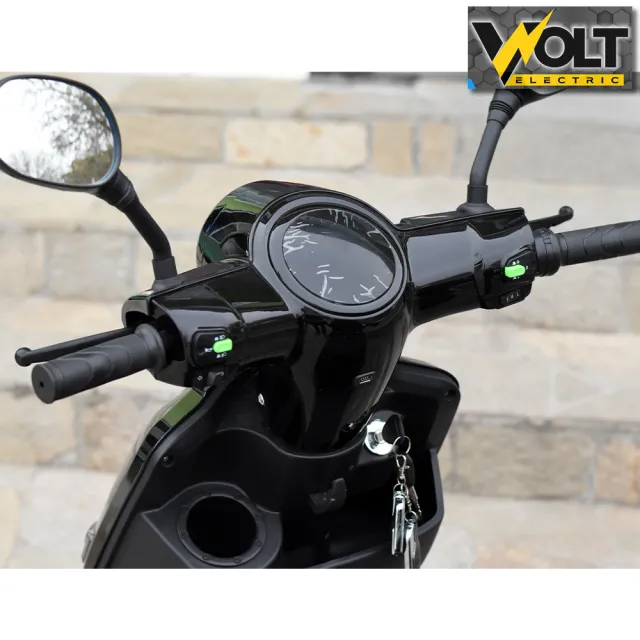 View 5 of Електрическа триколка VOLT ELECTRIC FM1 BLACK, LED, 1500W, магнитна спирачка, рекуперация