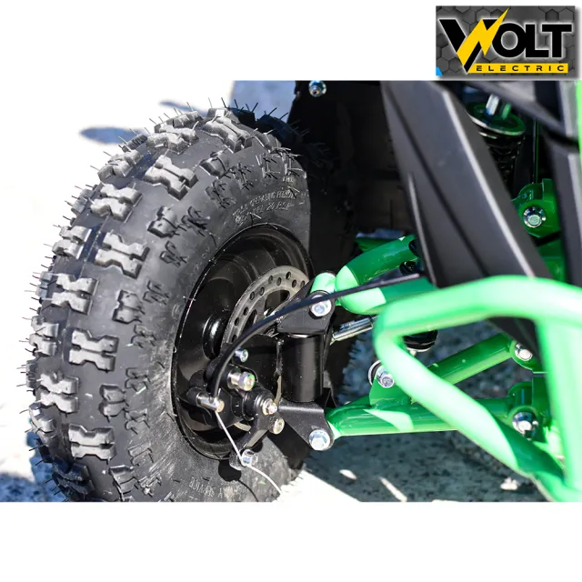 View 2 of Детско електрическо ATV NIGHTHAWK 1200W, 36V, с родителски контрол, музика и флаг
