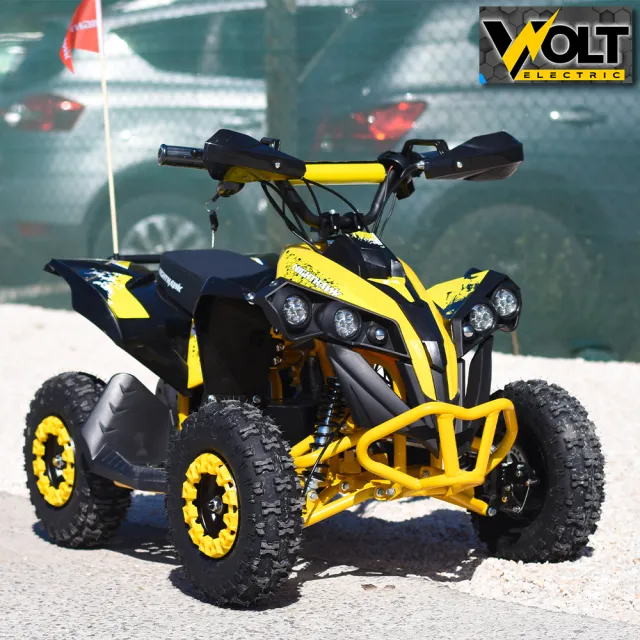 View 6 of Детско електрическо ATV NIGHTHAWK 1200W, 36V, с родителски контрол, музика и флаг