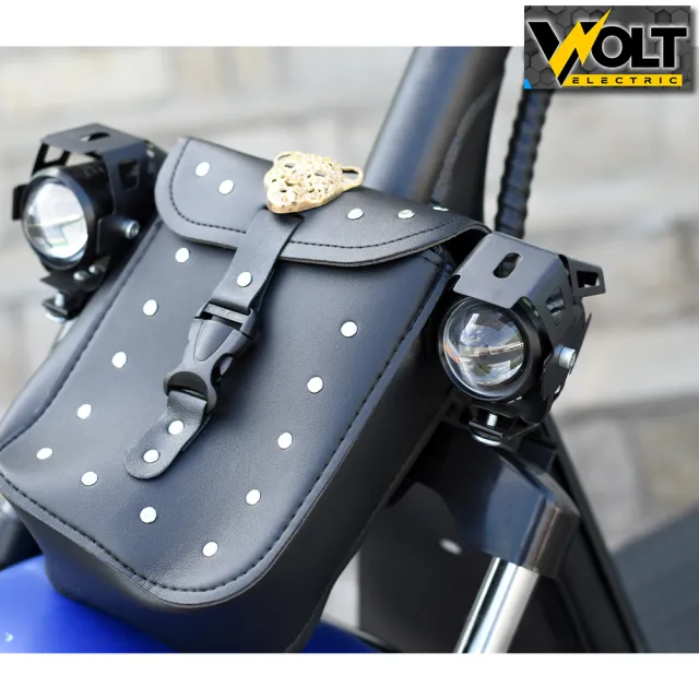 View 5 of Електрически скутер BULLMAX Big City Harley 1500W, 60V, 12Ah, с литиева батерия, BLUE