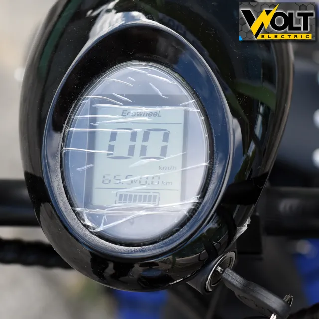 View 6 of Електрически скутер BULLMAX Big City Harley 1500W, 60V, 12Ah, с литиева батерия, BLUE