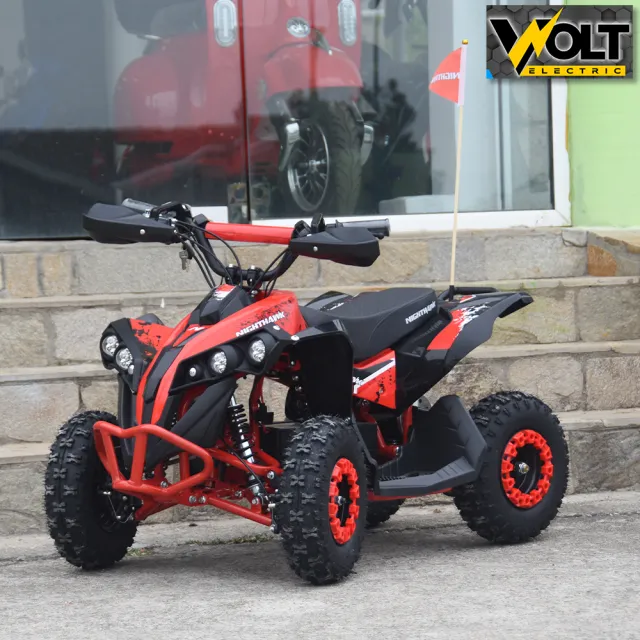 View 10 of Детско електрическо ATV NIGHTHAWK 1200W, 36V, с родителски контрол, музика и флаг