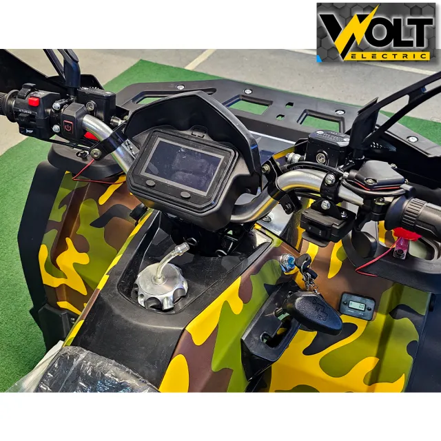 View 7 of Бензиново АТВ BULLMAX 200cc, R/N/D автоматик, лебедка, теглич, маслено охлаждане, YELLOW CAMOUFLAGE