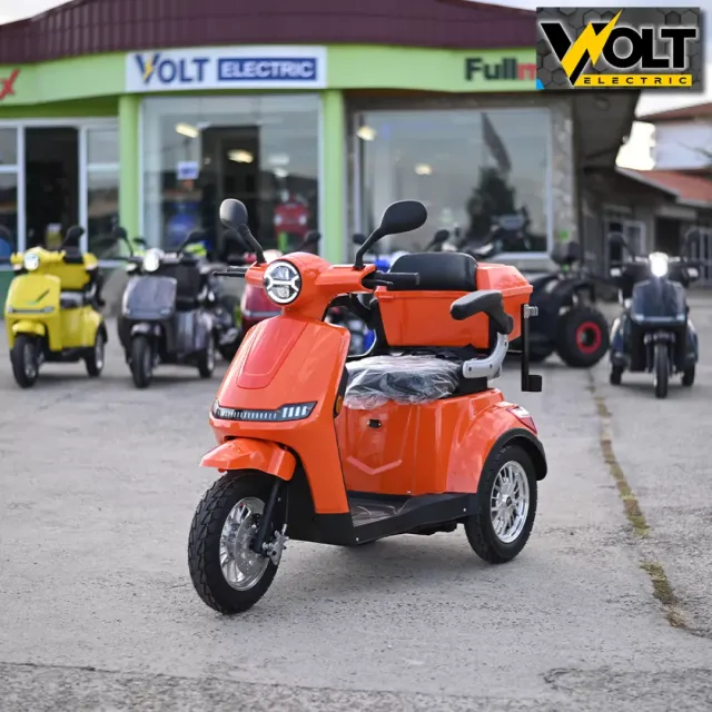 View 3 of Електрическа триколка Volt Electric FM1 LED ROBOT с рекуперация и магнитна спирачка, 1500W, 60V