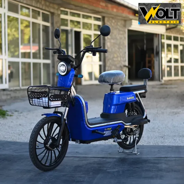 View 4 of Двуместен електрически скутер велосипед с педали BULLMAX FLY 20" джанти, 750W, 12Ah