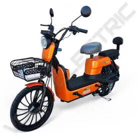 Двуместен електрически скутер с педали BULLMAX FLY, 20" джанти, 750W, 12Ah, ORANGE Двуместен електрически скутер с педали BULLMAX FLY, 20" джанти, 750W, 12Ah, ORANGE
