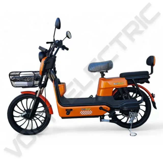 View 2 of Двуместен електрически скутер с педали BULLMAX FLY, 20" джанти, 750W, 12Ah, ORANGE