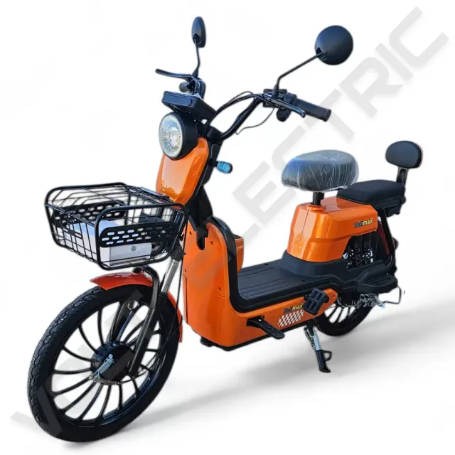 View 4 of Двуместен електрически скутер с педали BULLMAX FLY, 20" джанти, 750W, 12Ah, ORANGE