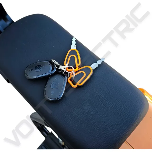 View 7 of Двуместен електрически скутер с педали BULLMAX FLY, 20" джанти, 750W, 12Ah, ORANGE
