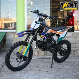 Kросов мотор 125cc, 85км/ч, 7kW, IP54, 19 предни гуми, оранжев