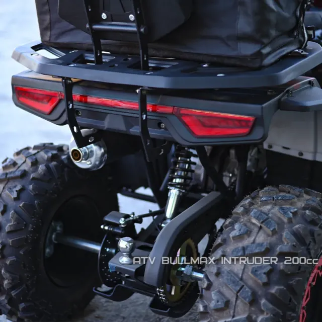 View 7 of ATV BULLMAX INTRUDER 200cc, лебедка, теглич, подгрев на ръкохватките, RED CAMOUFLAGE
