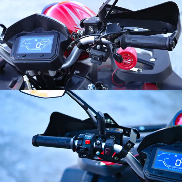 View 9 of ATV BULLMAX INTRUDER 200cc, лебедка, теглич, подгрев на ръкохватките, RED CAMOUFLAGE