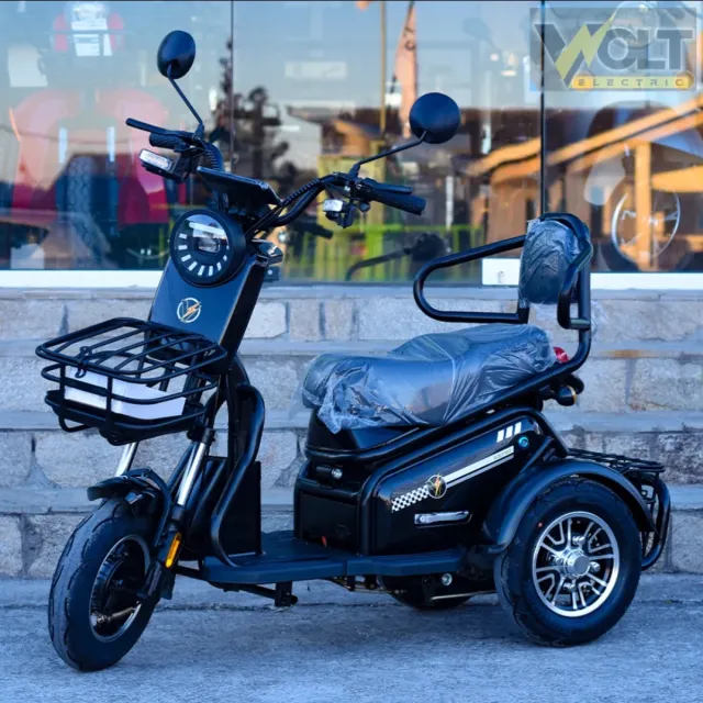 View 1 of Електрическа триколка Volt Electric PUDDING PRO, 1800W, 48V, 20Ah, черна