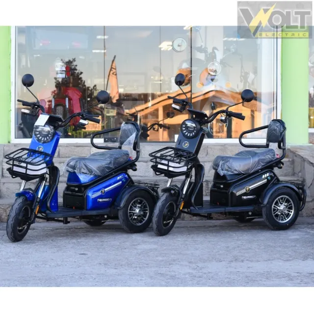 View 2 of Електрическа триколка Volt Electric PUDDING PRO, 1800W, 48V, 20Ah, черна