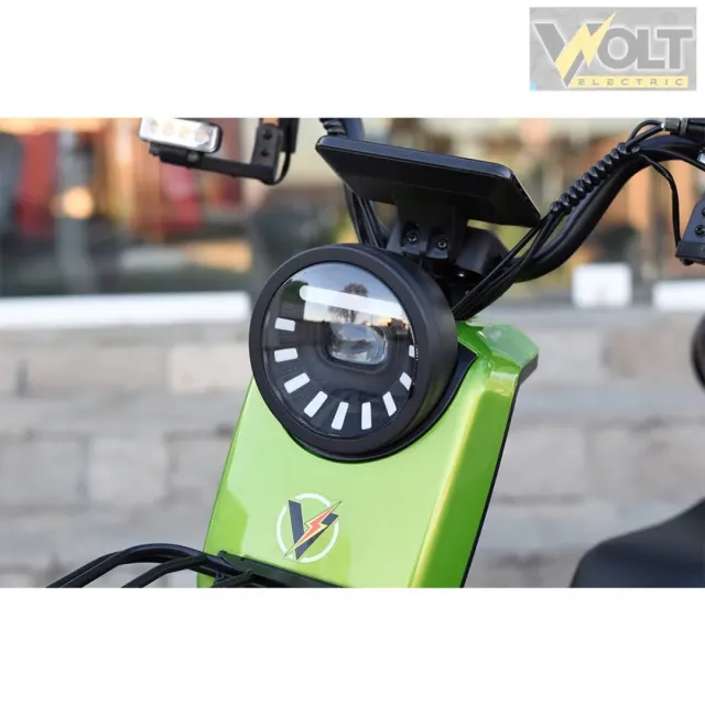 View 5 of Двуместна електрическа триколка Volt Electric PUDDING PRO, 1800W, зелена