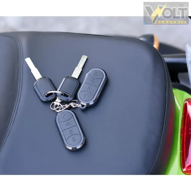 View 10 of Двуместна електрическа триколка Volt Electric PUDDING PRO, 1800W, зелена