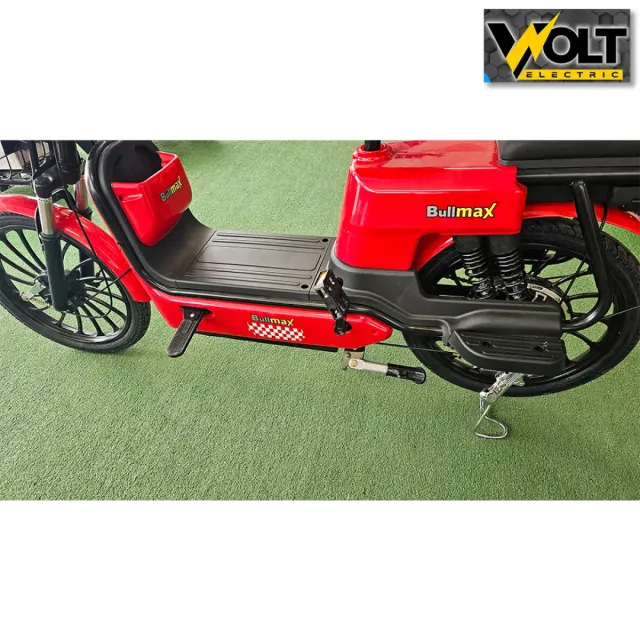 View 4 of Двуместен електрически скутер с педали BULLMAX FLY 20" джанти, 750W, 12Ah, RED