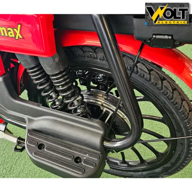 View 9 of Двуместен електрически скутер с педали BULLMAX FLY 20" джанти, 750W, 12Ah, RED