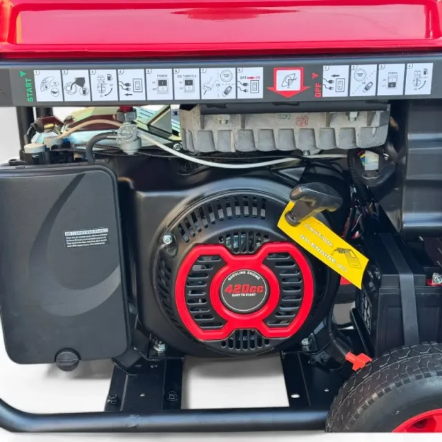 View 3 of Инверторен бензинов генератор за ток 8.5kW, BULLMAX 8500i, монофазен