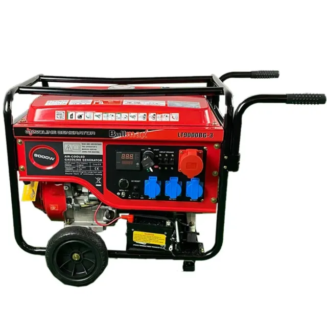 View 2 of Трифазен бензинов генератор за ток 9 kW, BULLMAX LT-9500BG-3