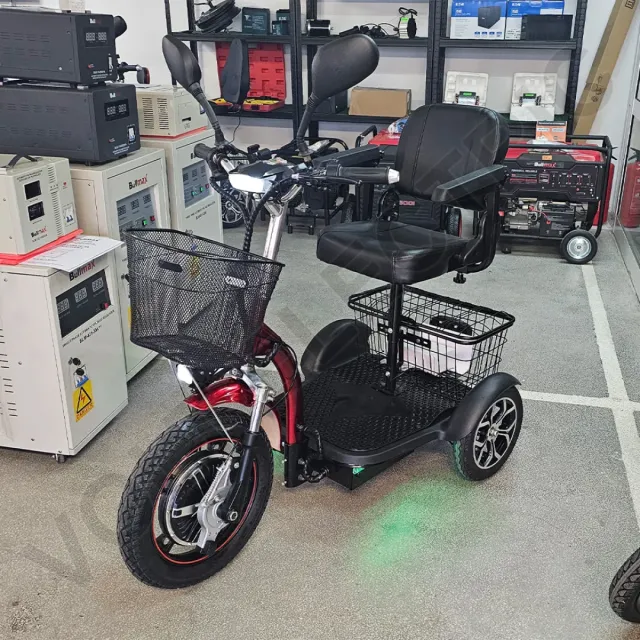 View 6 of Електрическа триколка Volt Electric A3 LUX RGB 750W, кресло с подлакътници