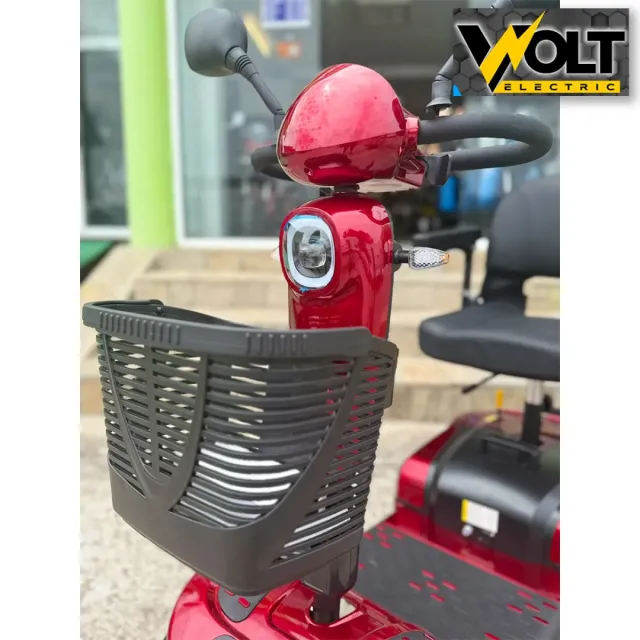 View 9 of Инвалидна четириколка на ток за възрастни и трудноподвижни хора Volt Electric N2, 24V, 20Ah, с електромагнитна спирачка, дълга база