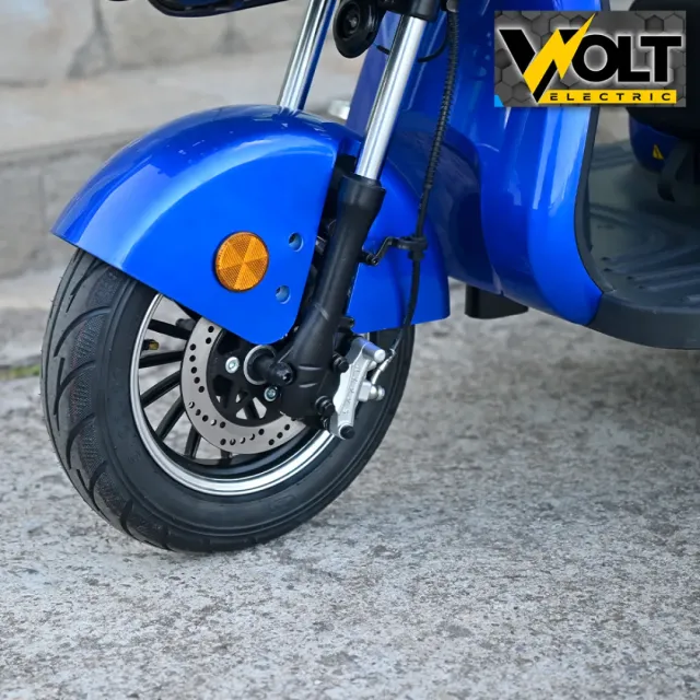 View 3 of Триместна електрическа триколка BULLMAX C3, 2000W, 60V, 10” джанти, CE сертификат