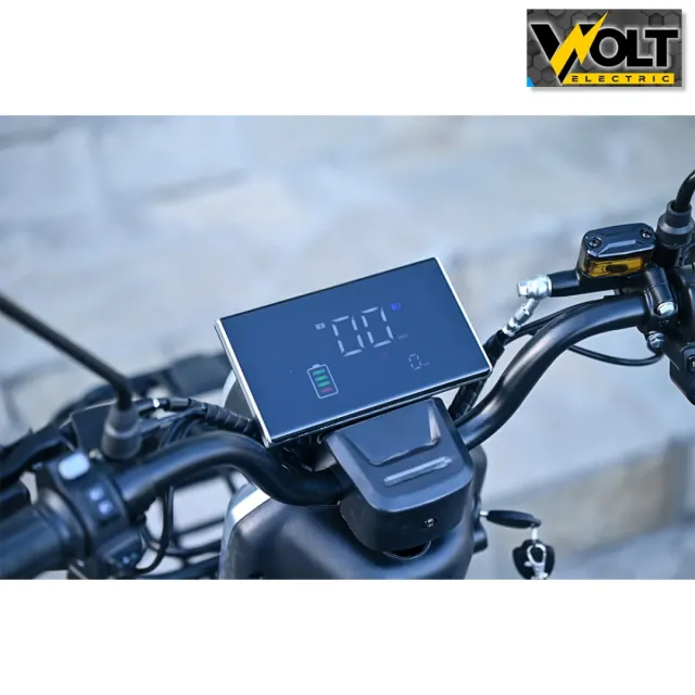 View 7 of Двуместна CARGO електрическа триколка BULLMAX A10 CE, 60V, 2800W, 20Ah, сив металик