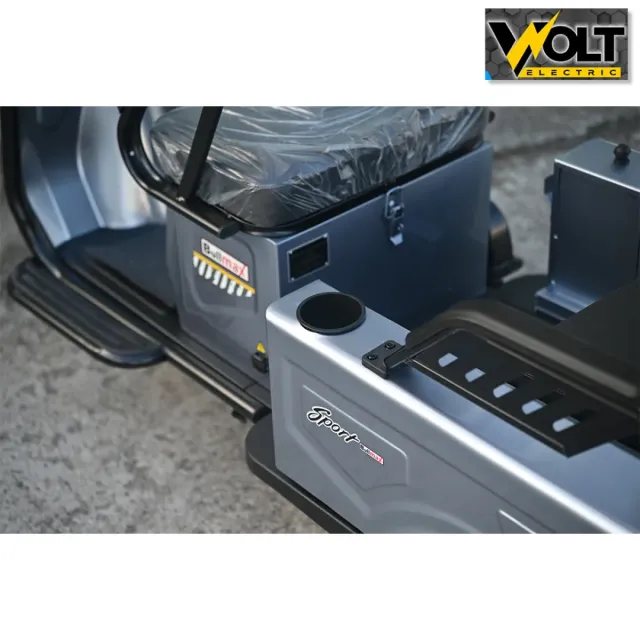 View 8 of Двуместна CARGO електрическа триколка BULLMAX A10 CE, 60V, 2800W, 20Ah, сив металик