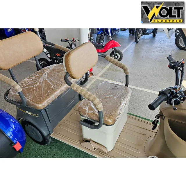 View 2 of Двуместна електрическа триколка с покрив BULLMAX CRUISER 2, 3000W, 72V, CE сертификат