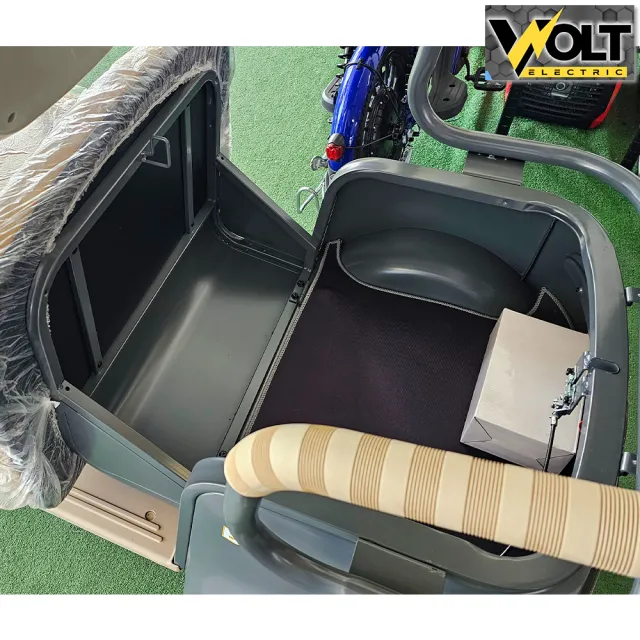 View 4 of Двуместна електрическа триколка с покрив BULLMAX CRUISER 2, 3000W, 72V, CE сертификат